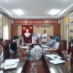 Ngày 11/05/2021 Giám đốc Trương Thị Thu Hồng đọc và trao quyết định bổ nhiệm Trưởng, phó khoa phòng cho các đồng chí: