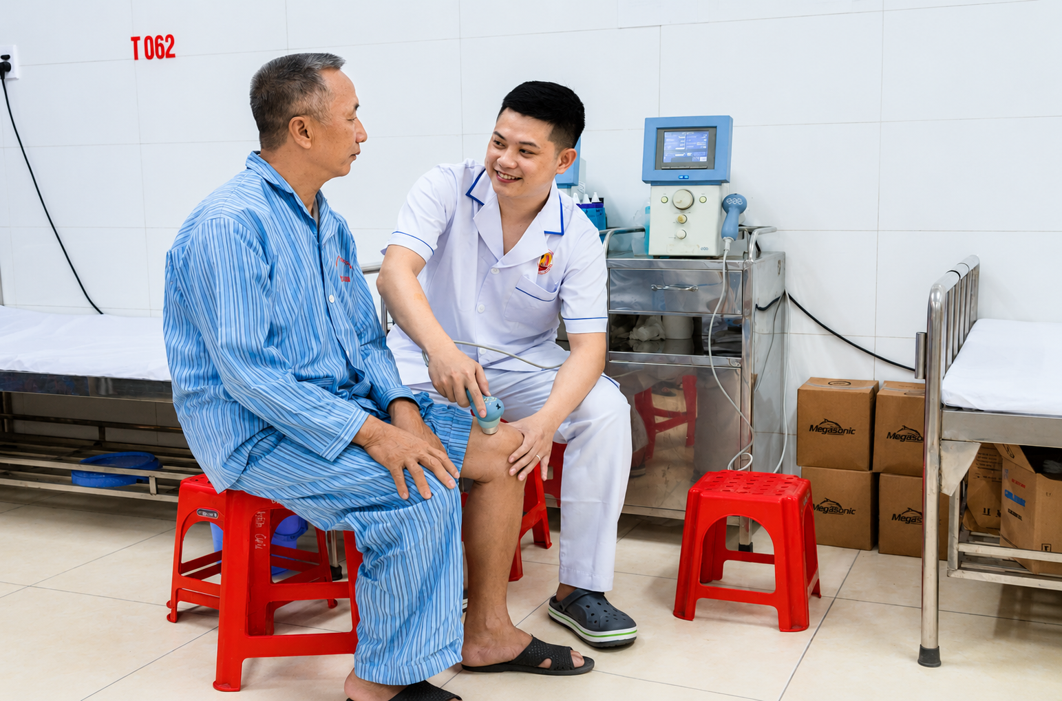 Hình ảnh hoạt động của Bệnh viện Y học Cổ truyền Nam Định