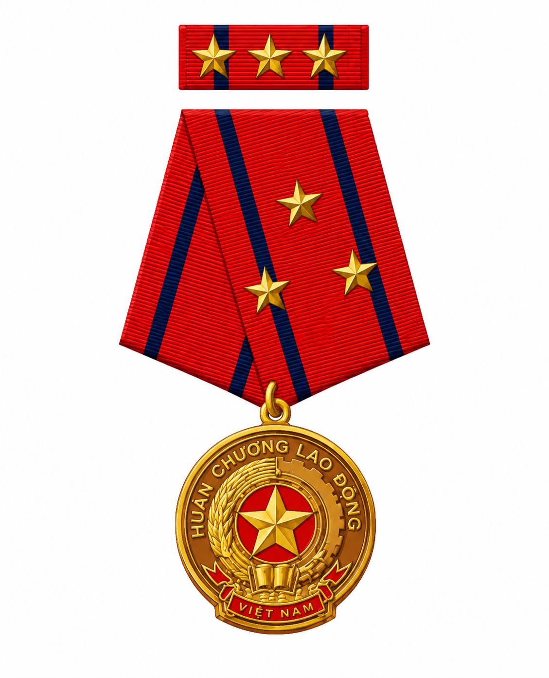 1999 - Huân chương Lao động hạng Nhất